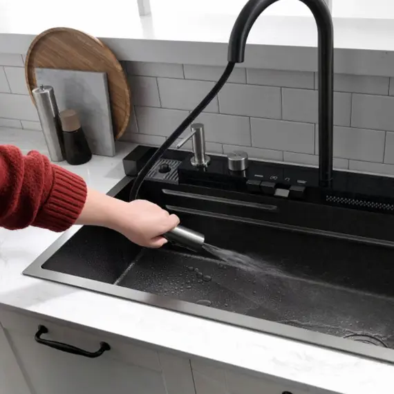 Мойка кухонная ESBANO многофункциональная "CASCADE-5"