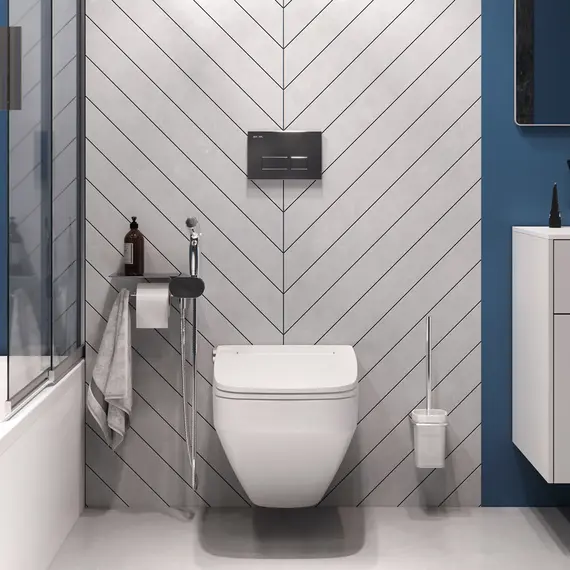 AM.PM Inspire V2.0 набор подвесной унитаз с гиг.душем