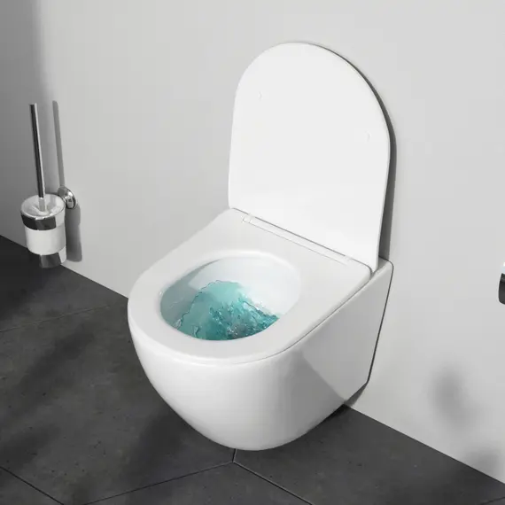 AM.PM Like подвесной унитаз AquaSpin с сид м/лифт