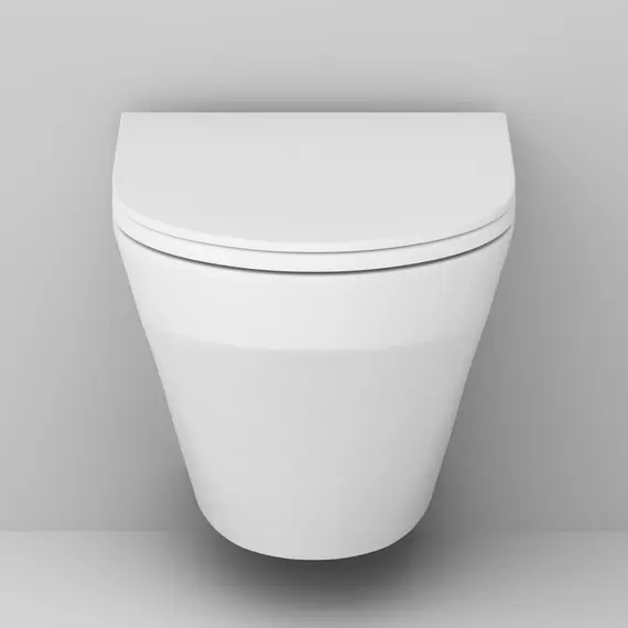 Унитаз подвесной AM.PM Inspire C501700WH безободковый c сид. микролифт, белый