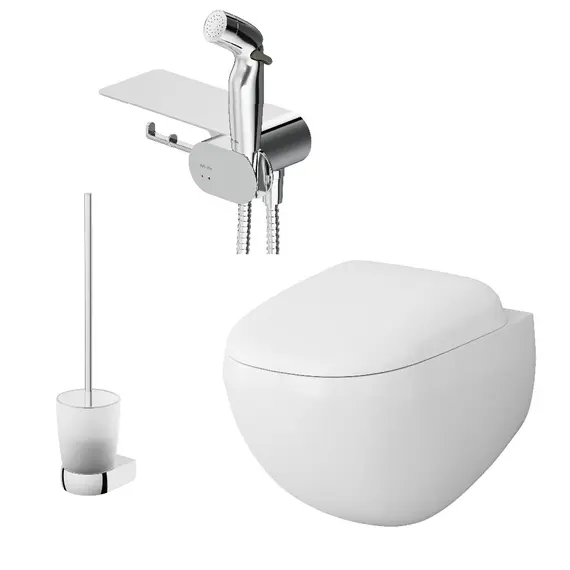 AM.PM Sensation набор подвесной унитаз с гиг.душем