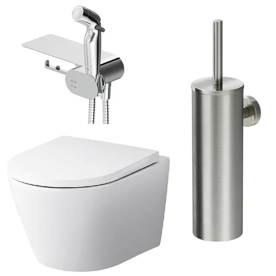 AM.PM Sense набор подвесной унитаз с гиг.душем