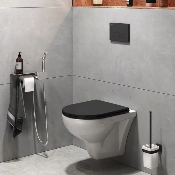 AM.PM Gem набор подвесной унитаз с гиг.душем