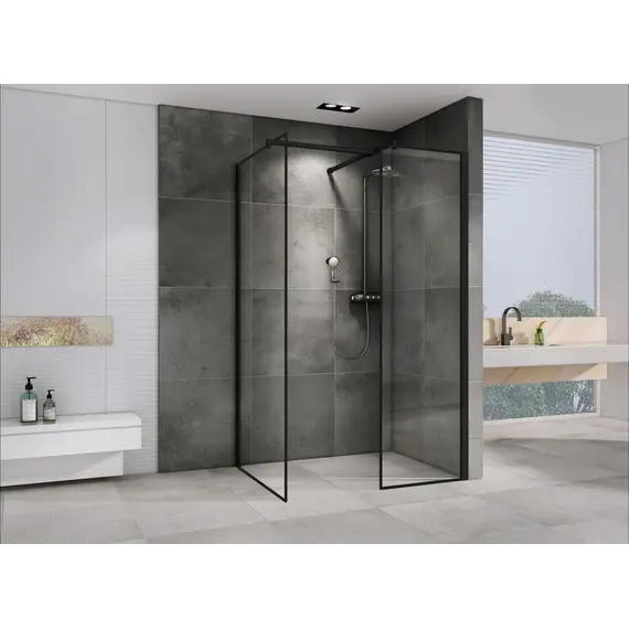 Душевой уголок ABBER Immer Offen AG67128B/AG67129B