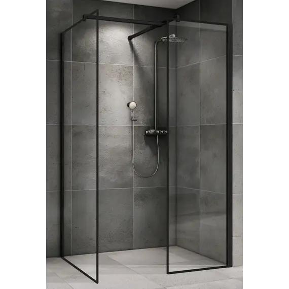 Душевой уголок ABBER Immer Offen AG67128B/AG67129B