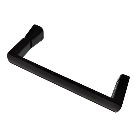 Душевой уголок ABBER Schwarzer Diamant прозрачное/черный , в угол