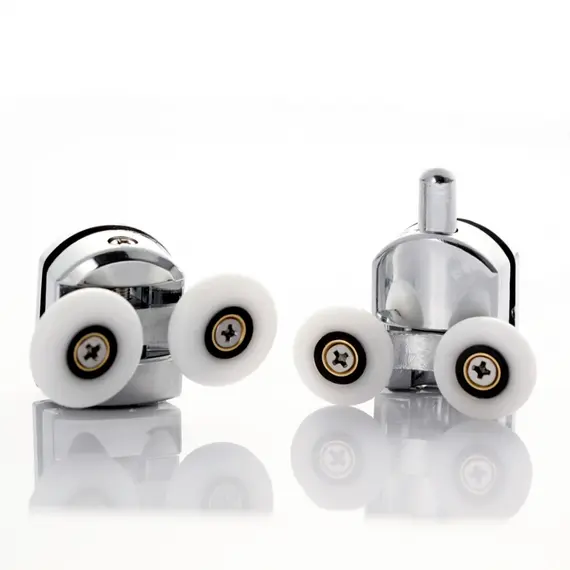 Душевой уголок ABBER Schwarzer Diamant  прозрачное/хром , в угол