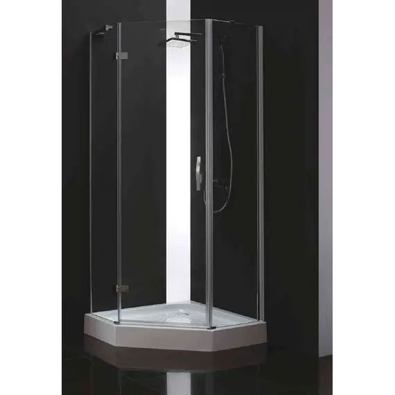 Душевой уголок CEZARES BERGAMO-W-P-1-C-Cr-L/R-IV