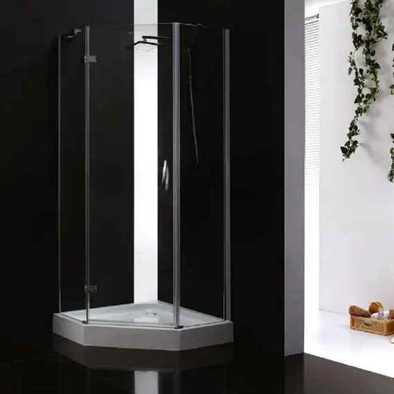 Душевой уголок CEZARES BERGAMO-W-P-1-C-Cr-L/R-IV