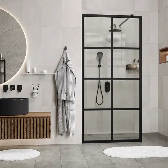 Душевая перегородка WasserKRAFT Glan