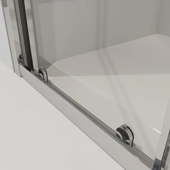 Душ. ограждение NG-6608-08/6609-08 квадрат, двери раздвижные, без поддона