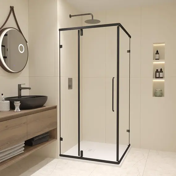 Душевой уголок RGW CL-035B прозрачное/черный