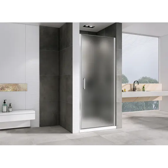 Душевая дверь ABBER Sonnenstrand матовое/хром