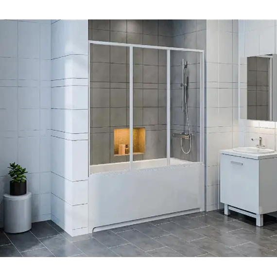 Шторка для ванны BAS Кэмерон 120х145