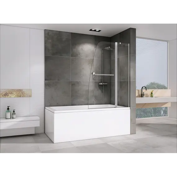 Шторка на ванну ABBER Ewiges Wasser AG50100 с полотенцедержателем