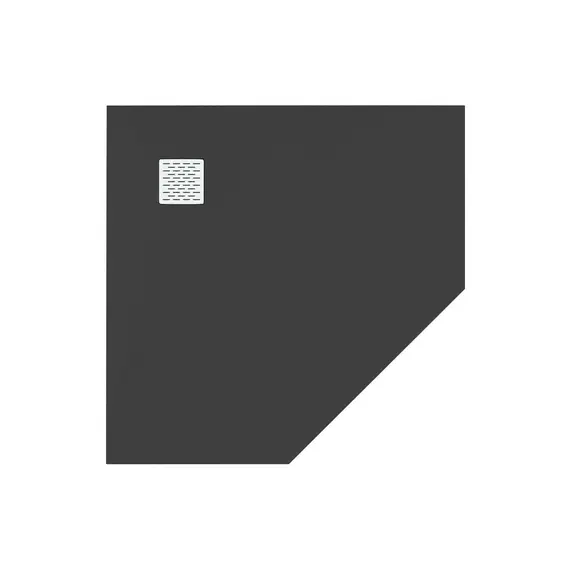 Поддон литьевой Essentia PNT  Чёрный