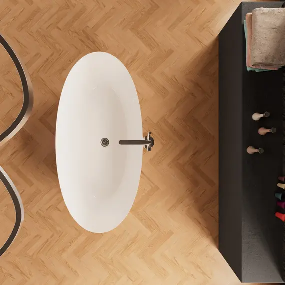 Ванна акриловая Frank F6123 White  170х81