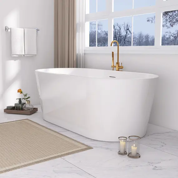 Акриловая ванна ABBER AB9209 170х80