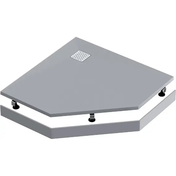 Поддон литьевой Essentia PNT  Графит