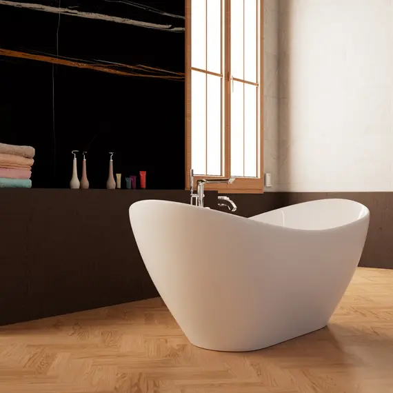 Ванна акриловая Frank F6107 White 170х75