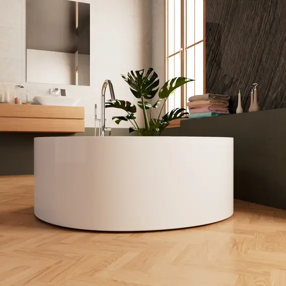 Ванна акриловая Frank F6169 отдельностоящая