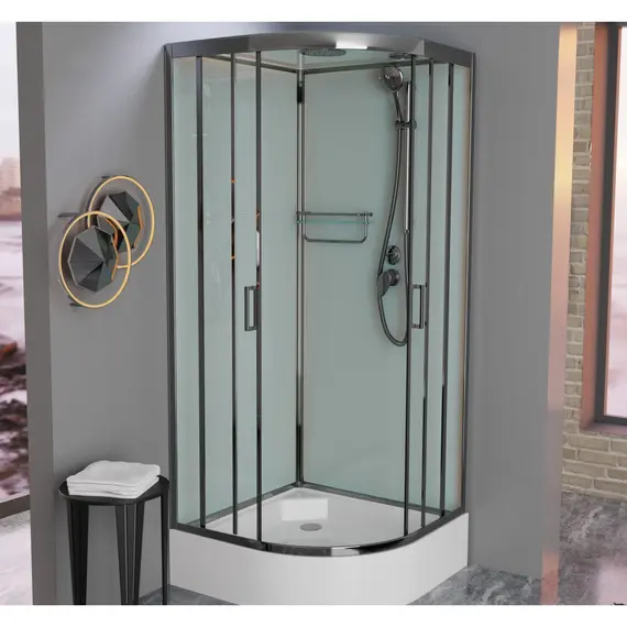 Душевая кабина Frank F409/1 М Brilliant матовое стекло