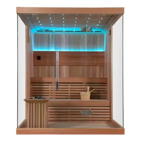 Финская сауна Frank 850 серия, 2 полки , кедр