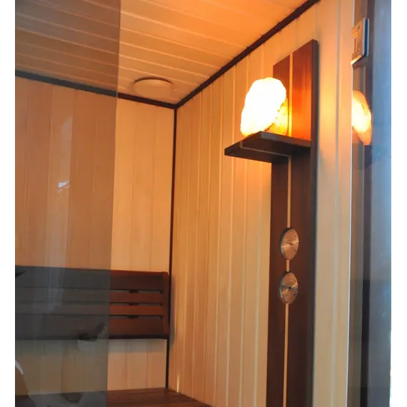 Финская сауна Frank 800 серия, 1 полка, липа/кедр