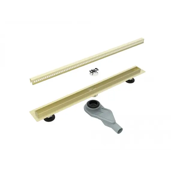 Желоб щелевой ESBANO S-SIDE-60SG/70SG/80SG матовое золото