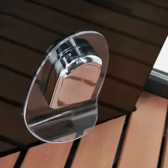 Душевая кабина прямоугольная с паром Orans SR-89101RS/LS Black  L/R