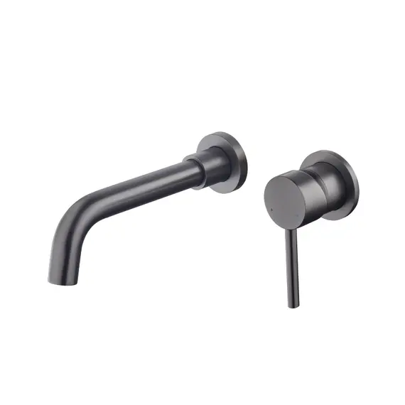 Смеситель для раковины скрытого монтажа ACWEN 6605D графит