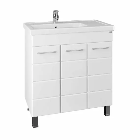 Тумба напольная СаНта Омега 80 без раковины ,3 дверцы