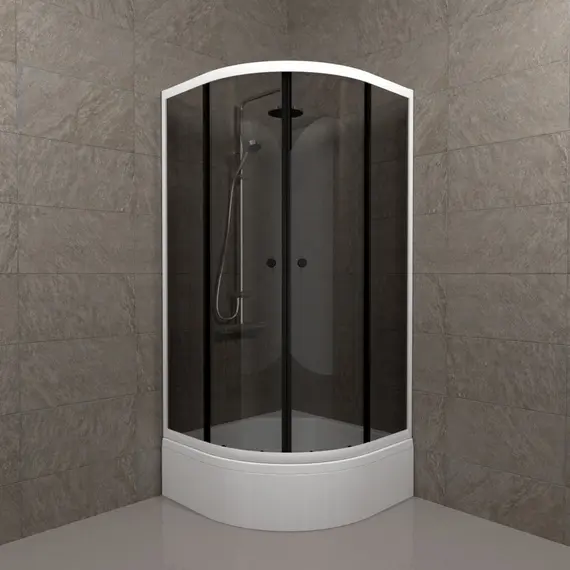 Душевое ограждение Triton ГРЭЙ B средний поддон