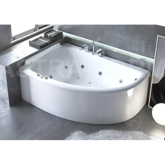 Ванна Astra-Form АНАСТАСИЯ 182*125 из литьевого мрамора