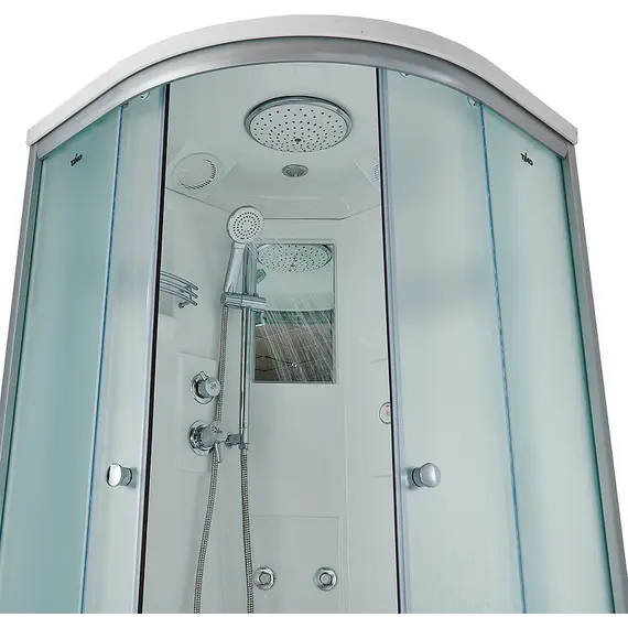 Душевая кабина четверть круга Timo Standart Т-5509 низкий поддон 90*90*225