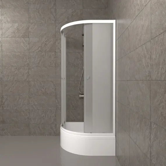 Душевое ограждение Triton ВЕЛЬВЕТ B средний поддон