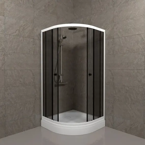 Душевое ограждение Triton ГРЭЙ А ПД31 низкий поддон