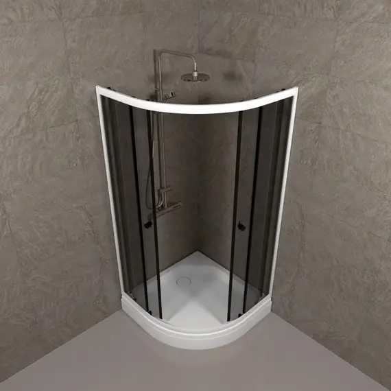 Душевое ограждение Triton ГРЭЙ А ПД31 низкий поддон