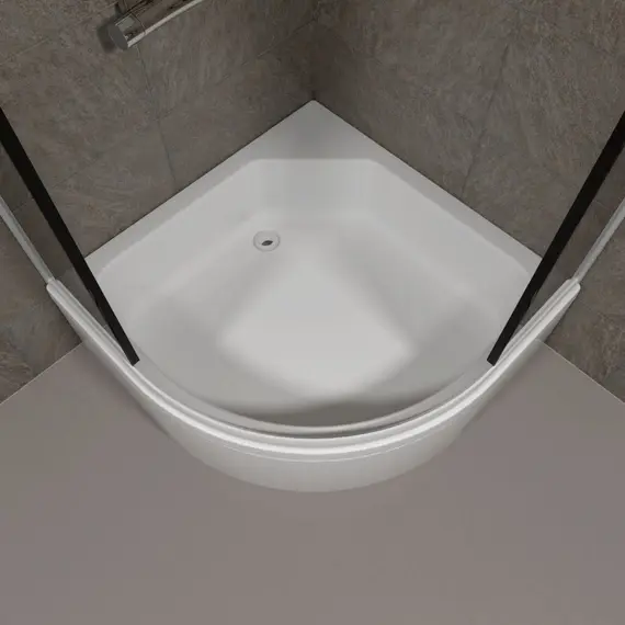 Душевое ограждение Triton ГРЭЙ B средний поддон