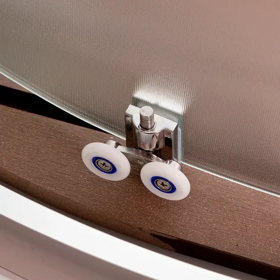 Душевая кабина AvaCan D09 матовое/хром , низкий поддон