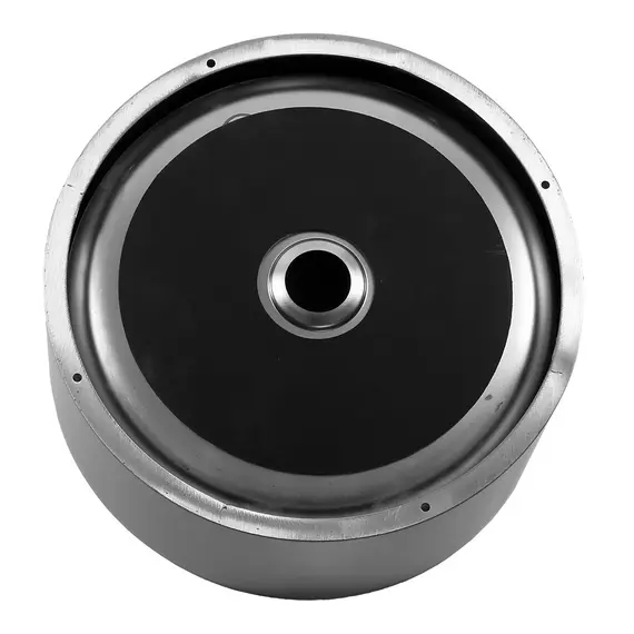 Раковина Ring380 MELANA ProfLine 1,2/160 САТИН накладная круглая Ring380, БЕЗ донного клапана