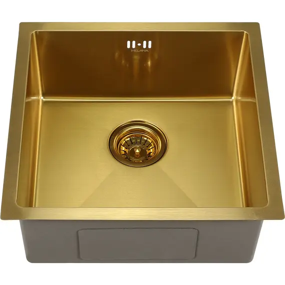 Мойка D4645HG MELANA ProfLine 1,2/200 ЗОЛОТО врезная