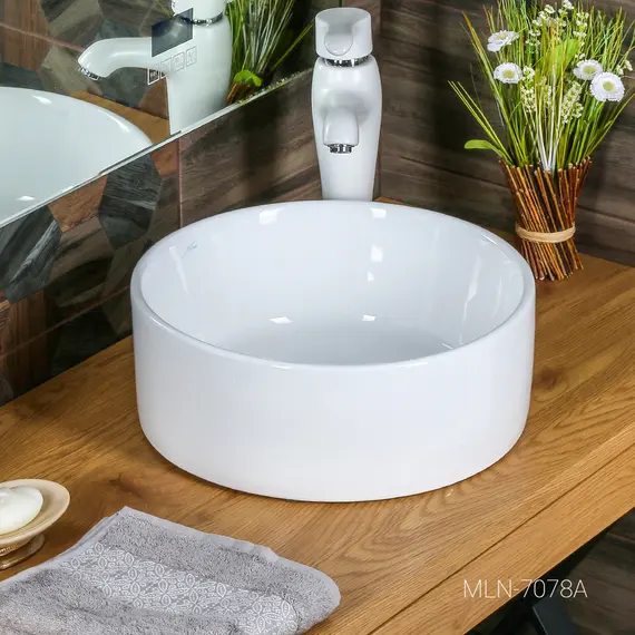 Раковина MELANA MLN-7078D/A/ABW /7076