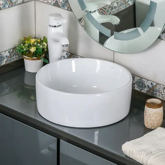 Раковина MELANA MLN-7078D/A/ABW /7076