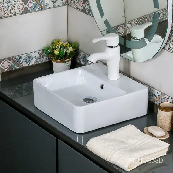 Раковина MELANA MLN-7063D/7063B