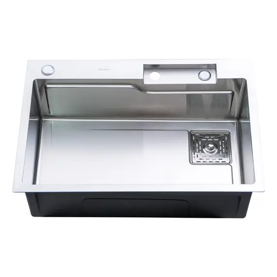 Мойка D6846H+6 MELANA ProfLine 3,0/215 САТИН врезная