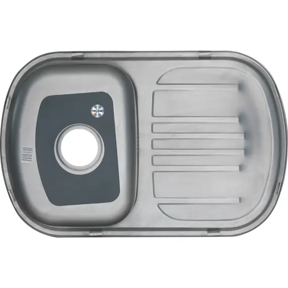 Мойка 7749 U MELANA 0.8/180  врезная   с сифоном