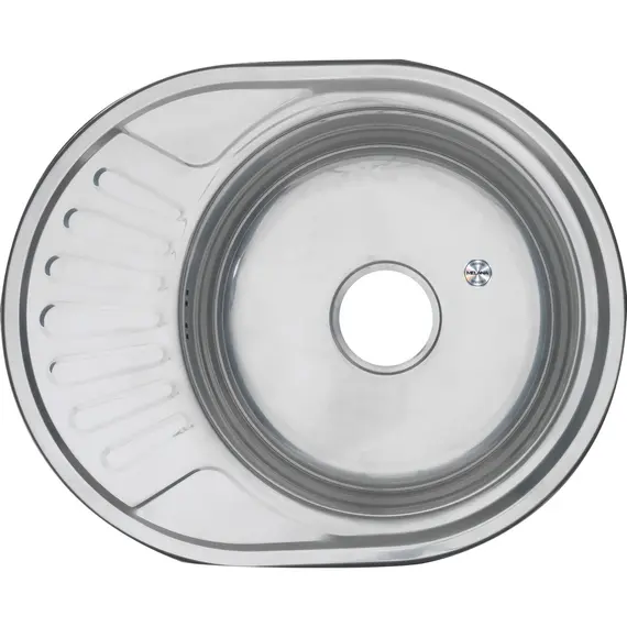 Мойка 5745 U MELANA 0,6/0,8/160 врезная  с сифоном