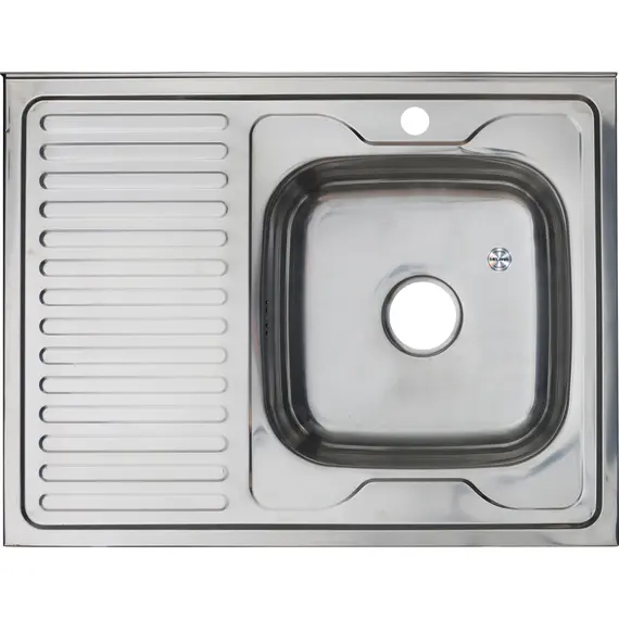 Мойка 8060 L/R MELANA 0,4/0.6/0.8/160 накладная