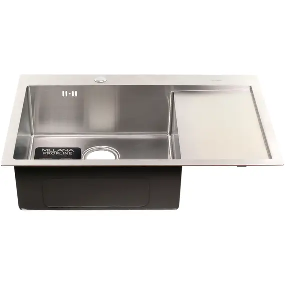 Мойка D7851H-L MELANA ProfLine 3,0/220 САТИН врезная  левая